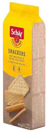 Крекеры Schar Snackers без глютена 115г арт. 483602