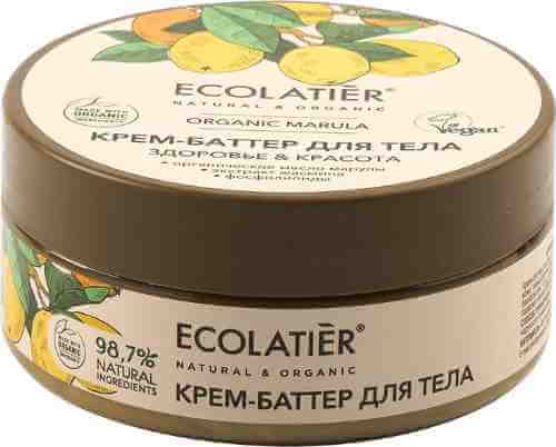 Крем-баттер для тела Ecolatier Organic Marula Здоровье & Красота 150мл арт. 1046640