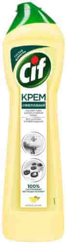 Крем чистящий Cif Актив Лимон универсальный для кухни и ванной 100% удаление грязи 500мл арт. 312573