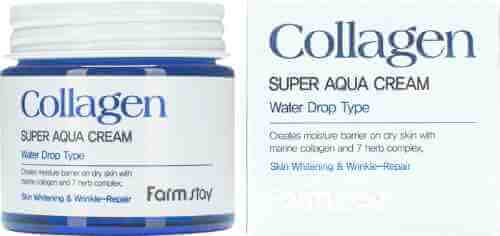 Крем для лица FarmStay Collagen Super Aqua Cream 80мл арт. 981832