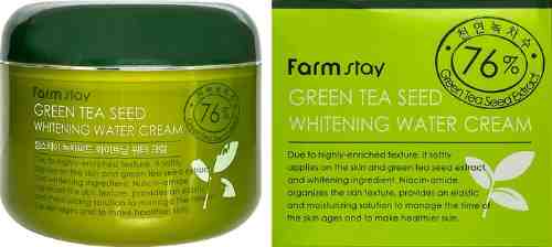 Крем для лица FarmStay увлажняющий выравнивающий тон кожи с семенами зеленого чая 100г арт. 1111498
