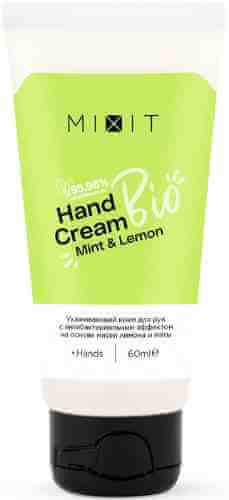 Крем для рук MiXiT Mint&Lemon Bio с антибактериальным эффектом 60мл арт. 1008866