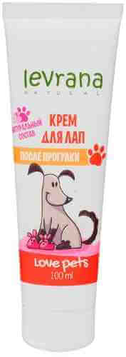 Крем для собак Levrana для лап после прогулки 100мл арт. 996049
