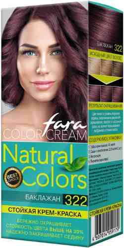 Крем-краска для волос Fara Natural Colors 322 Баклажан арт. 1099629