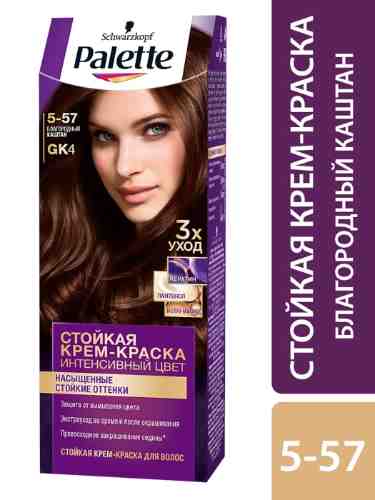 Крем-краска для волос Palette GK4 (5-57) Благородный каштан 110мл арт. 418554