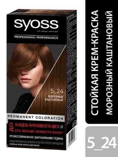 Крем-краска для волос Syoss Color 5-24 Морозный каштановый 115мл арт. 644121