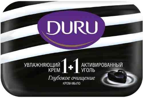 Крем-мыло Duru Увлажняющий крем и Активированный уголь 80г арт. 513465