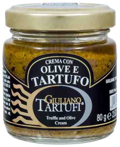 Крем-соус Giuliano Tartufi с оливками и черным трюфелем 80г арт. 1040048