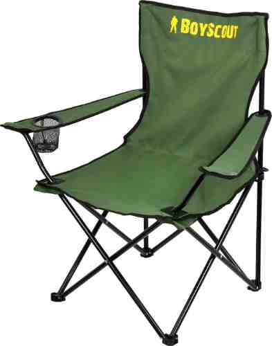 Кресло кемпинговое BoyScout раскладное с подлокотниками в чехле 84*53*81см арт. 1215277