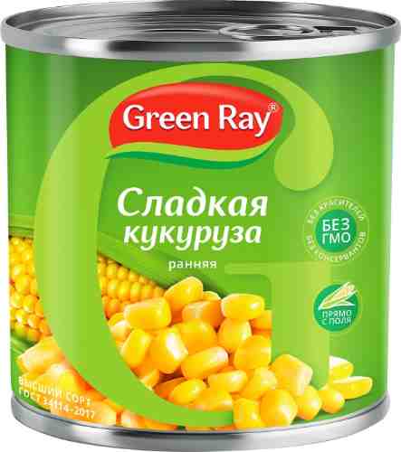 Кукуруза Green Ray деликатесная сладкая 425мл арт. 308567