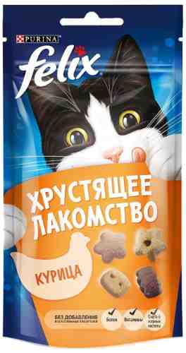 Лакомство для кошек Felix с курицей 60г арт. 696964