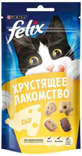 Лакомство для кошек Felix с сыром 60г арт. 696962