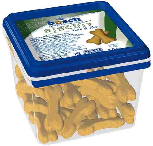 Лакомство для собак Bosch Biscuit с ягненком и рисом 1кг арт. 1175687