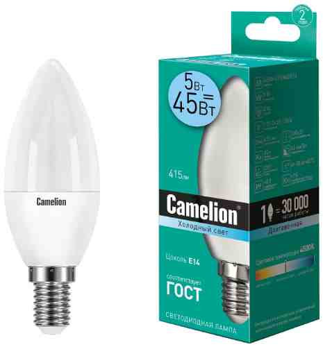 Лампа светодиодная Camelion E14 5Вт арт. 1070618