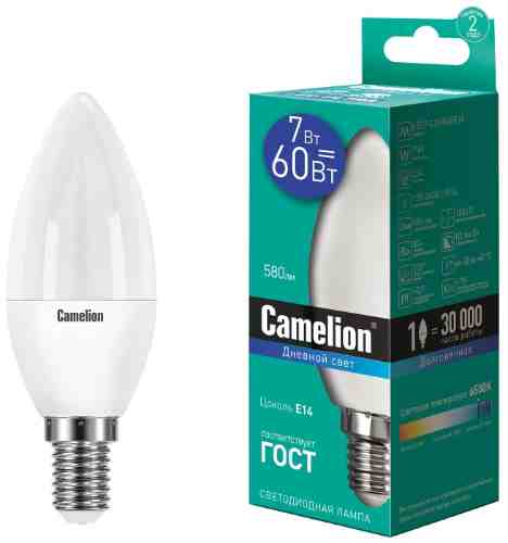 Лампа светодиодная Camelion E14 7Вт арт. 1070637