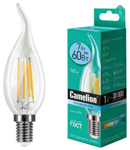 Лампа светодиодная Camelion E14 7Вт арт. 1070682
