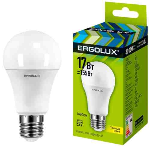 Лампа светодиодная Ergolux LED E27 17Вт арт. 1078718