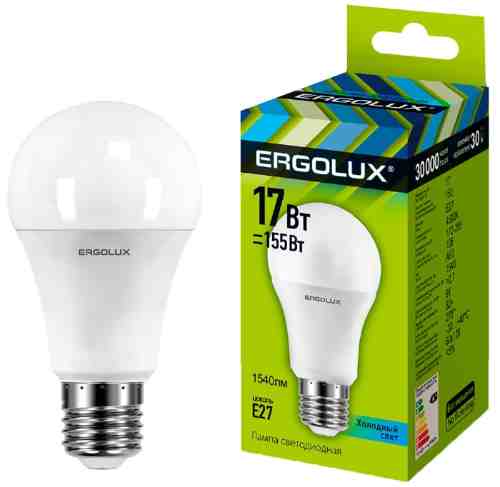Лампа светодиодная Ergolux LED E27 17Вт арт. 1078724