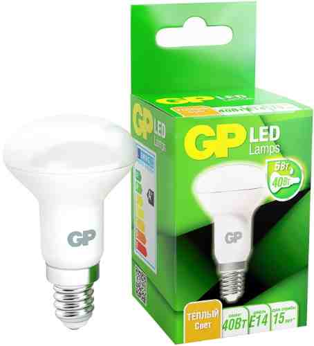Лампа светодиодная GP LED E14 5Вт арт. 854989