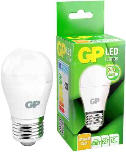 Лампа светодиодная GP LED E27 7Вт арт. 854983