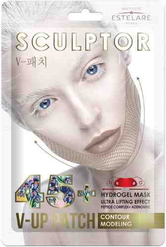 Лифтинг-маска для лица Estelare Sculptor Гидрогелевая для V-line-зоны Контурное моделирование 45+ 11г арт. 1068048