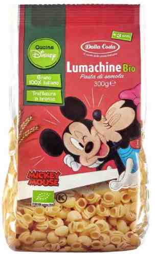 Макароны Dalla Costa Disney Mickey Lumachine Bio 300г арт. 508855