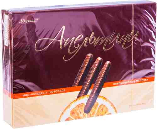 Мармелад Ударница Апельтини апельсиновые палочки в шоколаде 160г арт. 312840