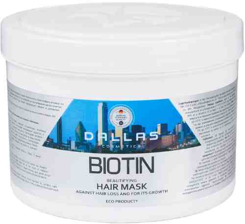 Маска для волос Dallas Biotin против выпадения и для улучшения роста волос с биотином 500мл арт. 1116281