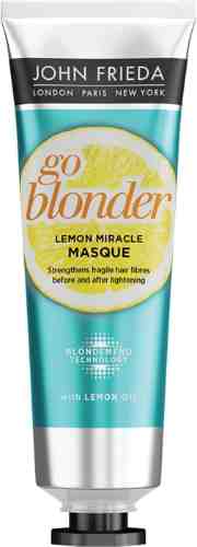 Маска для волос John Frieda Go Blonder Lemon Miracle укрепляющая маска для ослабленных волос 100мл арт. 716560