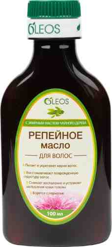 Масло репейное Oleos с эфирным маслом чайного дерева 100мл арт. 1048065