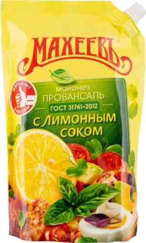 Майонез Махеевъ Провансаль с лимонным соком 67% 800мл арт. 318918