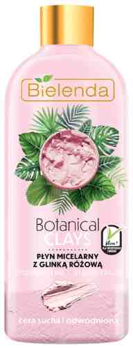 Мицеллярная вода Bielenda Botanical Clays с розовой глиной веганская 500мл арт. 1175304