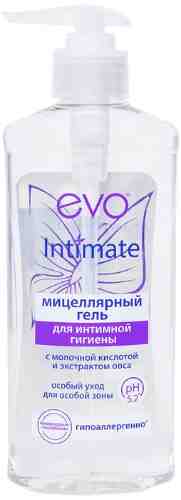 Мицеллярный гель EVO Intimate для интимной гигиены с молочной кислотой 275мл арт. 965377