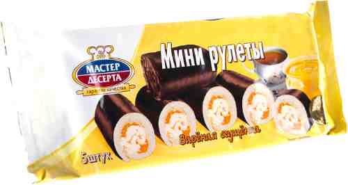 Мини-рулеты Мастер десерта Вареная сгущенка 175г арт. 307910