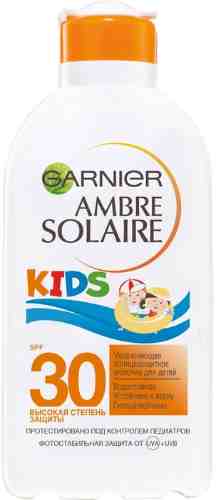 Молочко солнцезащитное детское Garnier Ambre Solaire Kids SPF30 200мл арт. 381067