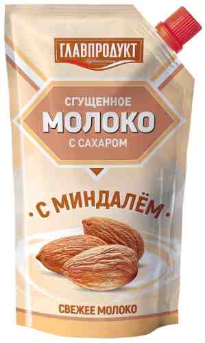 Молоко сгущенное Главпродукт с миндалем 3.7% 270г арт. 1053506