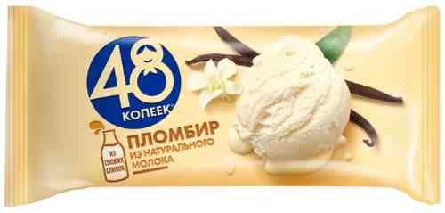 Мороженое 48 Копеек Пломбир 13.3% 210г арт. 970019