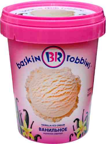 Мороженое Baskin Robbins Ванильное 1л арт. 316536