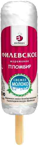Мороженое Филевское Пломбир эскимо 80г арт. 306054