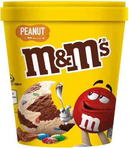 Мороженое M&Ms сливочное с драже 9.5% 295г арт. 1045197