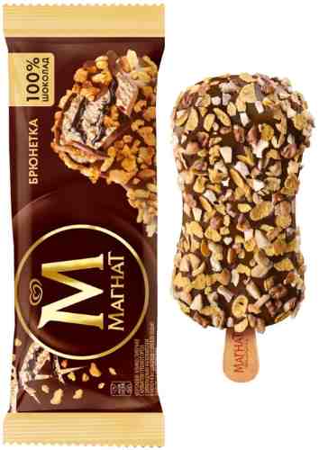 Мороженое Магнат Эскимо в шоколаде Брюнетка 74г арт. 690265