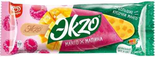 Мороженое Мороженое Эkzo Эскимо в фруктовой глазури Манго-Малина 70г арт. 723917
