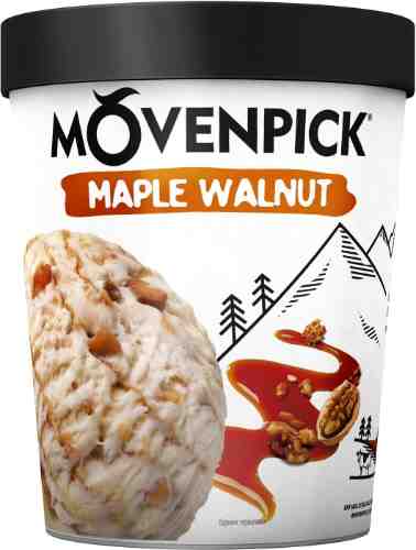 Мороженое Movenpick Пломбир Maple walnut 12% 298г арт. 1050562