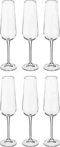 Набор бокалов Crystalite для шампанского 6шт*220мл арт. 1106329