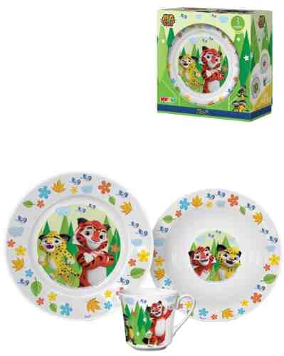 Набор детской посуды PrioritY Лео и Тиг арт. 1140133