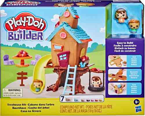 Набор игровой Play-Doh Масса для лепки Домик на дереве арт. 1109376