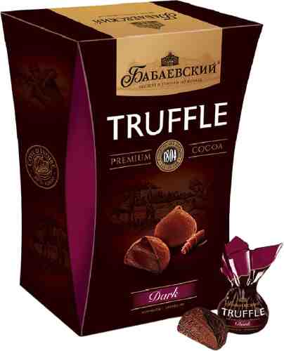 Набор конфет Бабаевский Dark Truffle 200г арт. 1080220