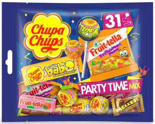Набор конфет Chupa Chups Party Time Mix 380г арт. 1086217