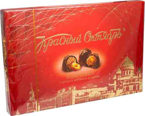 Набор конфет Красный Октябрь с цельным и дробленым фундуком 200г арт. 521144
