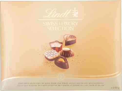 Набор шоколадных конфет Lindt Swiss Luxury ассорти 195г арт. 869994